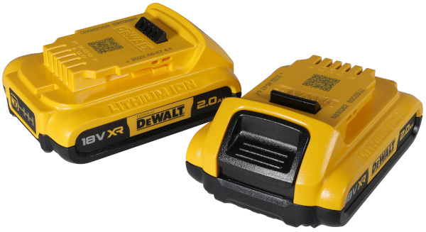 DeWalt DCF620D2K - dvě Li-ion baterie